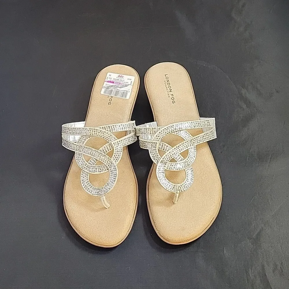 BRAND NEW LONDON FOG ELYSSA HEELED SANDALS G1
